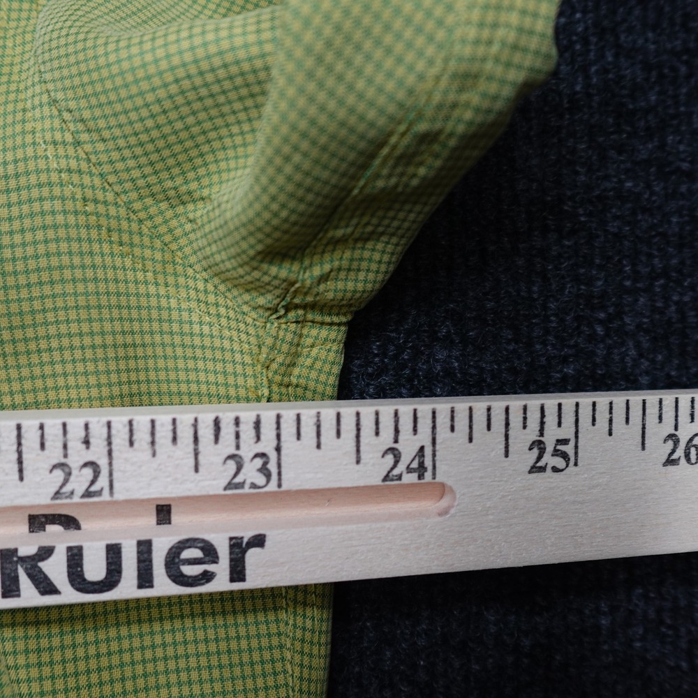 Bugatchi Uomo Button Down Micro Check Mens L Green - image 6